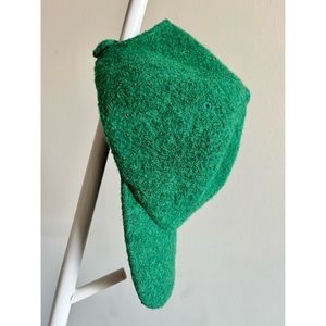 Stussy Green Fleece Cap, OSFA